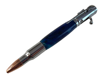 Load image into Gallery viewer, Blue Bolt Action Magnum Luxury Pen
