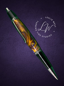 Luxury Click Pen - Eye of the Tiger