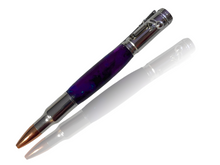 Load image into Gallery viewer, Blue Bolt Action Magnum Luxury Pen
