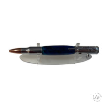 Load image into Gallery viewer, Blue Bolt Action Magnum Luxury Pen
