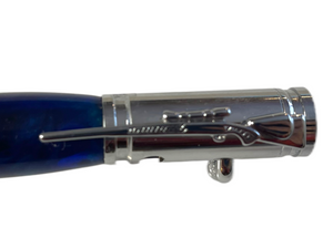 Blue Bolt Action Magnum Luxury Pen