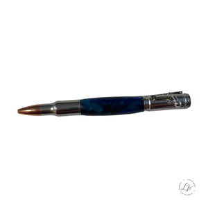 Blue Bolt Action Magnum Luxury Pen