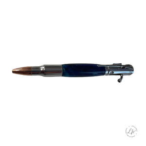 Blue Bolt Action Magnum Luxury Pen