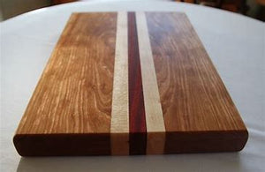 Cutting Board - Cherry, Paduk & Maple